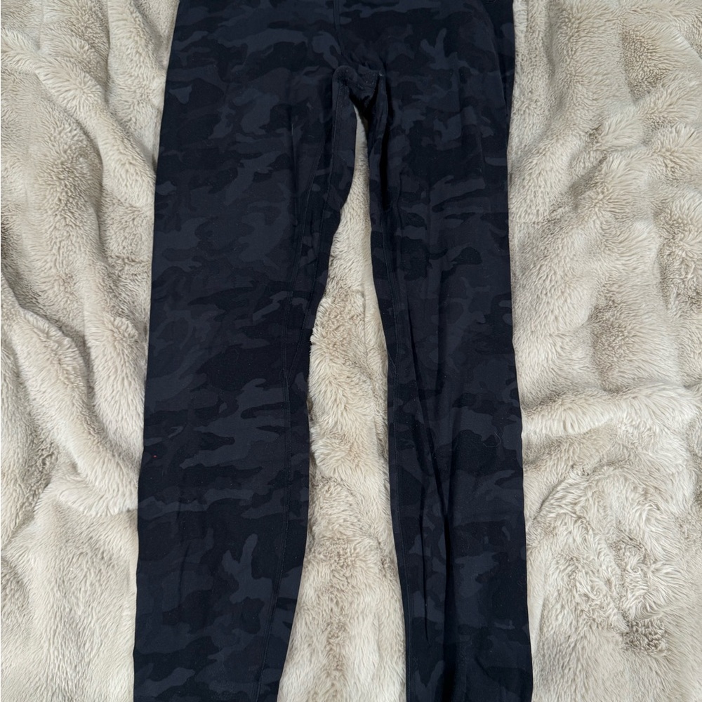 lululemon Black Camo Leggings